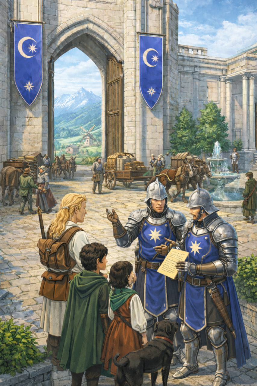 Вход в город Сильверимун