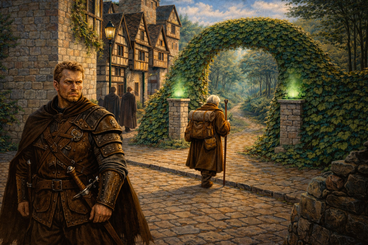 Шумный город и тихая роща