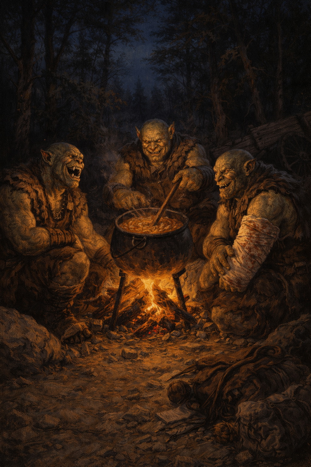 Похлебка и еда