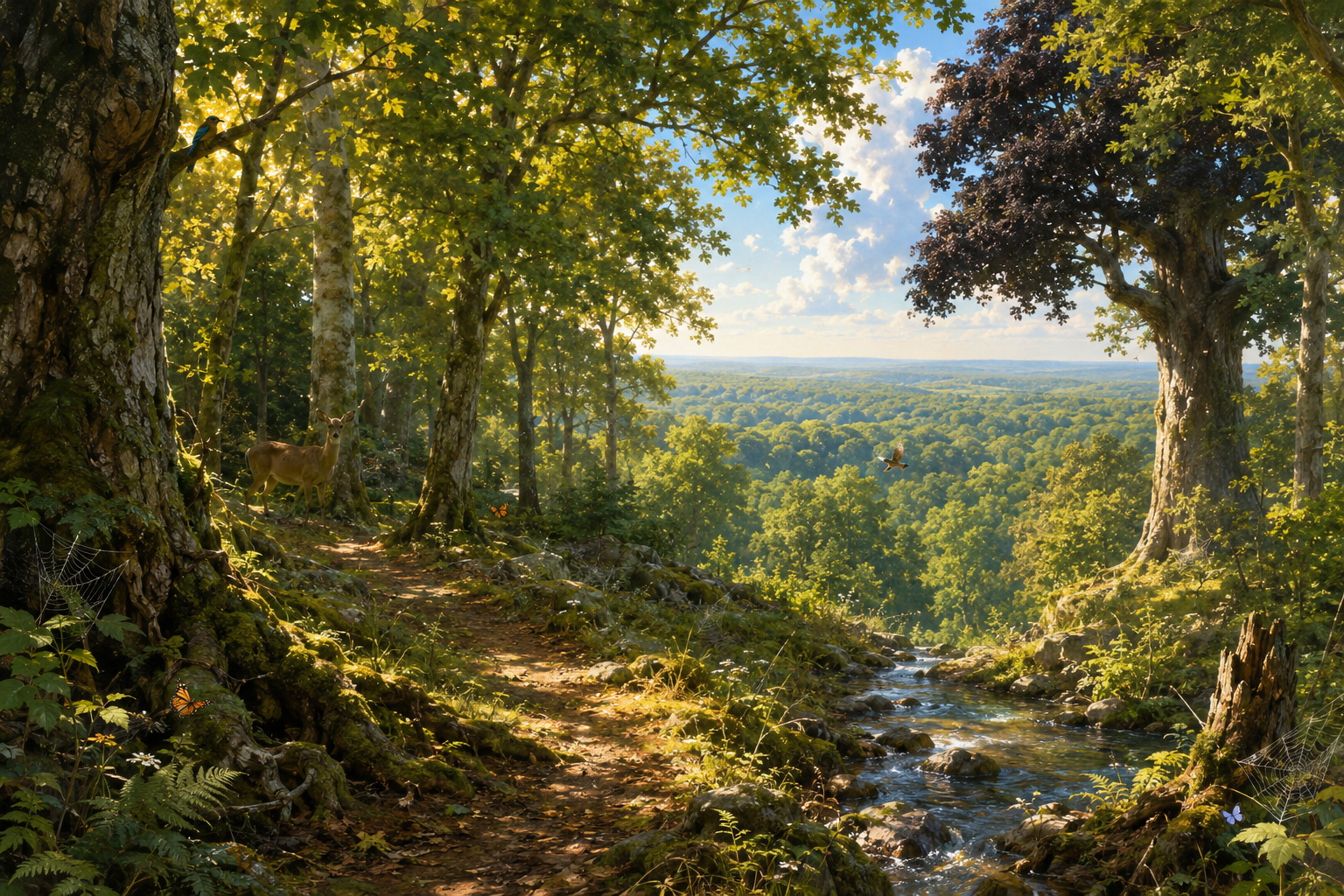 Южная часть Лунного леса
